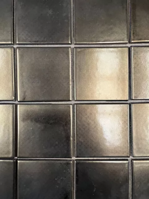 Iridescent Yellow 4x4* Tile 15 Square Feet Wall Ceramic Summitville C# IR52