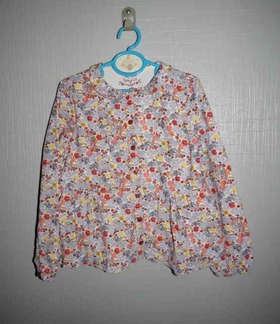 Blouse Velours Neuve Sergent Major Fille 8 Ans 128Cm - 8Af34