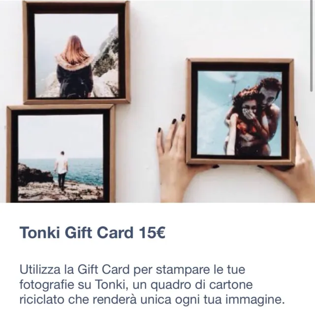 Gift card Tonki 15€ - Invio Immediato