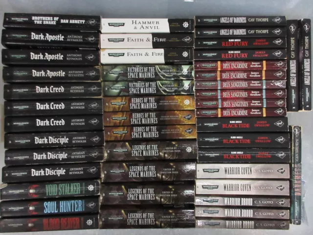 Warhammer 40k Black Library Various Paperback Books Novels