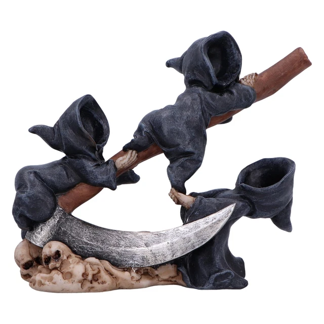 Statue Alternative Tête De Mort Black Rose From The Dead - Nemesis
