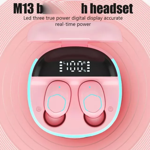 Écouteur sans fil conçu pour les personnes actives M13 TWS avec prises étanch