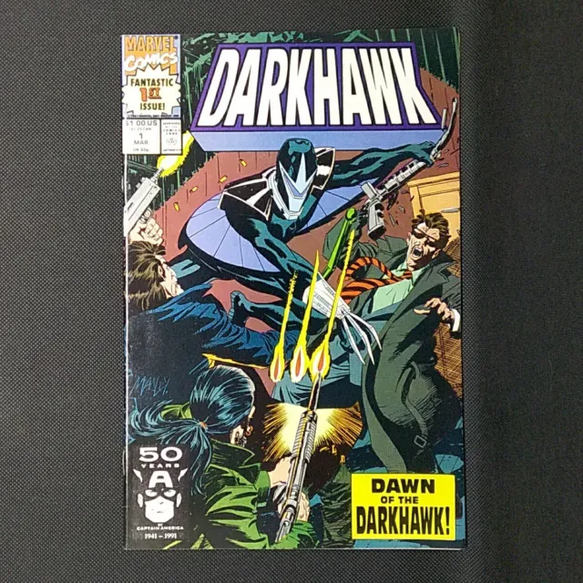 Darkhawk #1 (1991) First Full Appearance / Origin of Darkhawk  Marvel VFNM 9.0