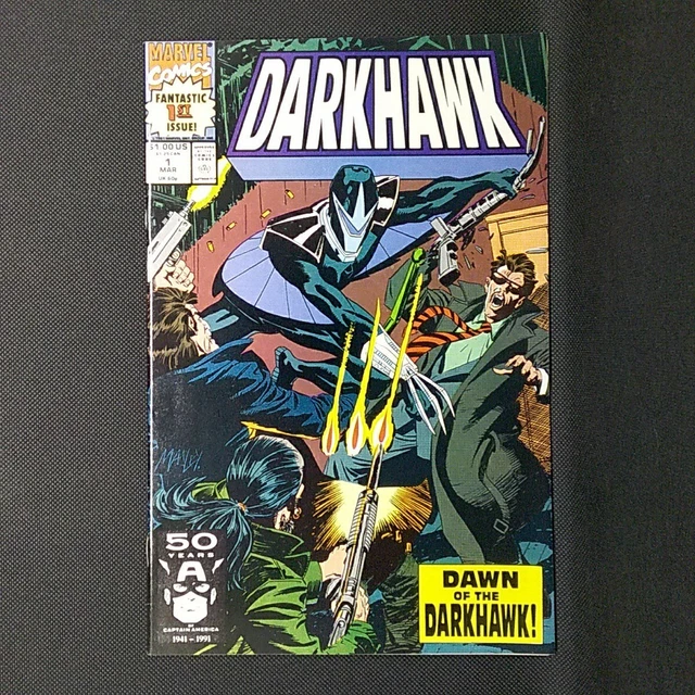 Darkhawk #1 (1991) First Full Appearance / Origin of Darkhawk  Marvel VFNM 9.0