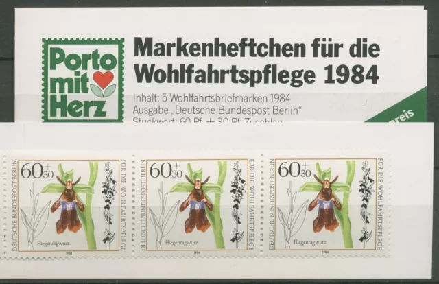 Berlin Freie Wohlfahrtspflege 1984 Markenheftchen (725) MH 2 postfrisch (C60287)