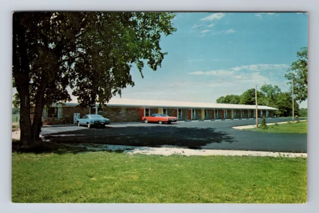 Mt Vernon MO-Missouri, Midwest Motel, Advertising, Antique Vintage Postcard