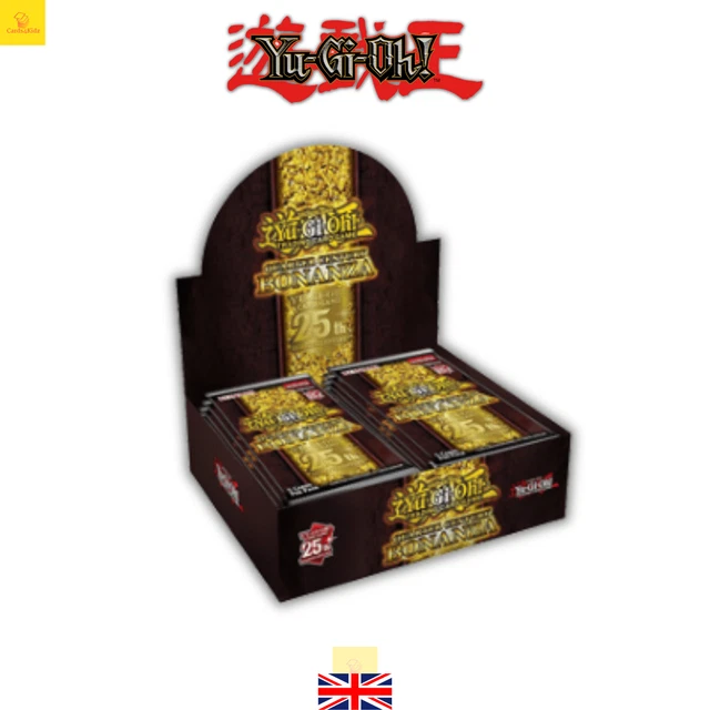 bonanza booster box Yu-gi-oh! Quarter Century Bonanza Price Yu-Gi-Oh! TCG Quarter Century Bonanza  Booster Box