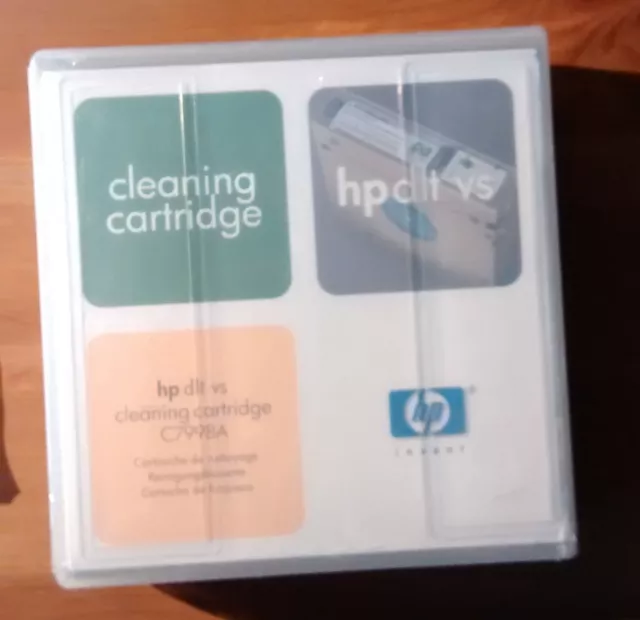 1 x HP DLT VS Cleaning cartridge - HP C7998A - New, Sealed