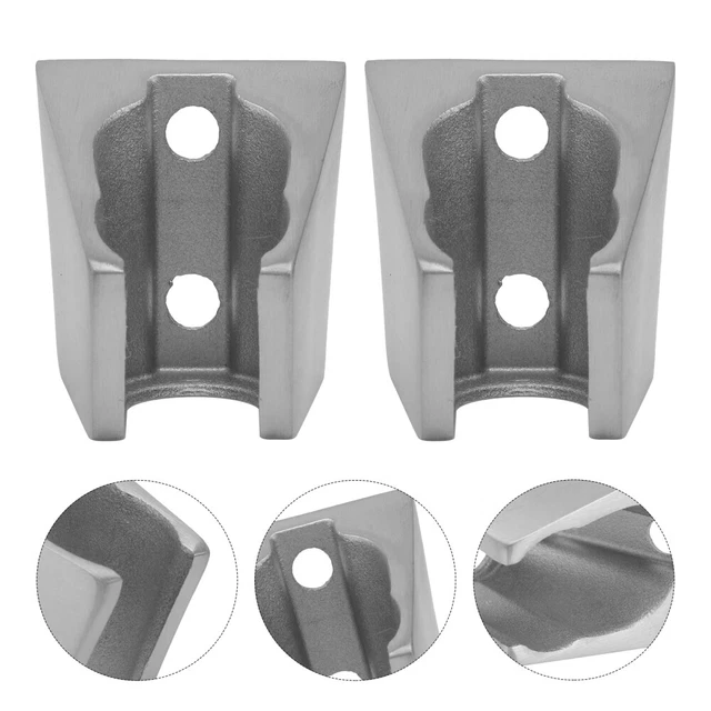 2 piezas soporte de ducha base de fijación ajustable baño ducha