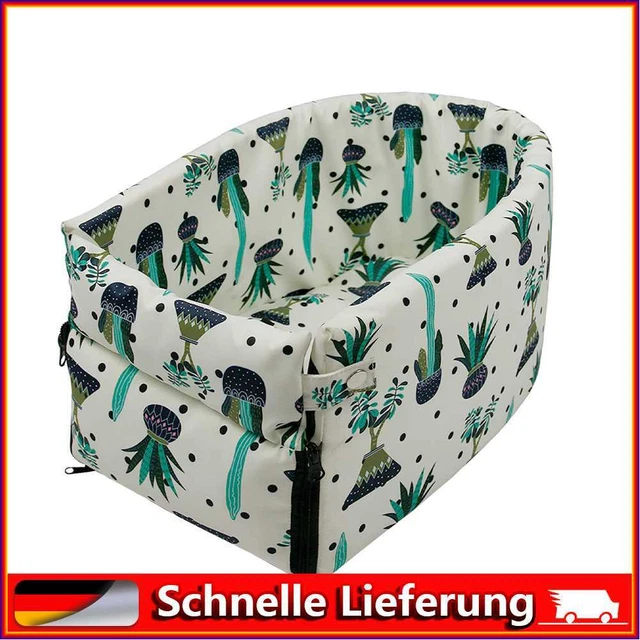 Bolsa de asiento de coche para mascotas perros perro cesta para gatos pequeños perros seguridad viaje cama casa