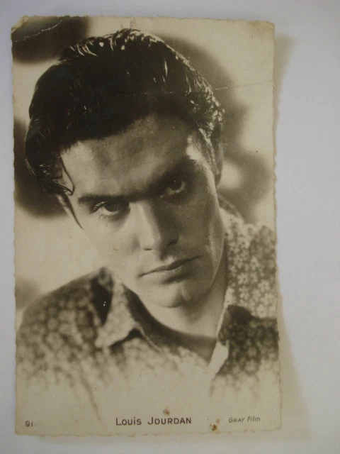 Cpa Photo Louis Jourdan Personnalite - Acteur