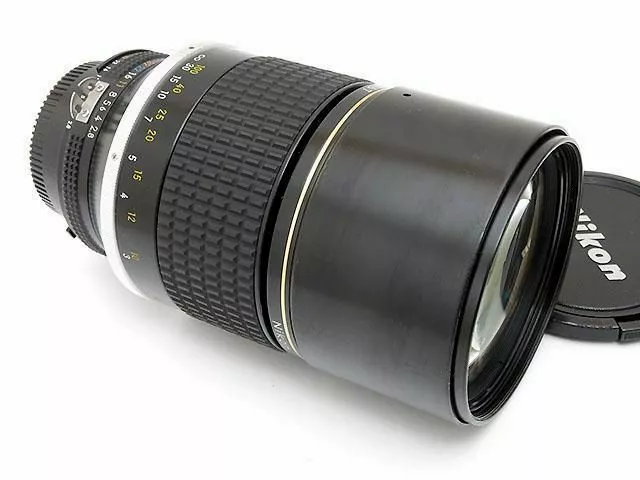 Nikon Nikkor Ai-S 180mm F2.8 Ed Mf Telefoto Prime Linse Exzellent Aus Japan F &