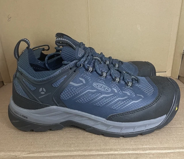 KEEN MEN’S UTILITY ASTM F241318 Steel Toe Work Mesh Shoes Blue Mens