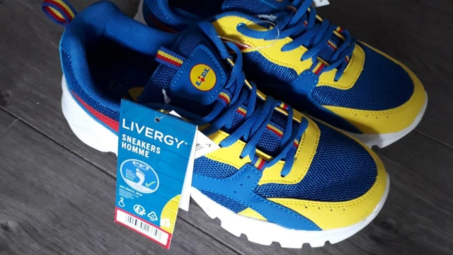 Baskets Lidl édition Limitée - Taille 39 - Multicolore - Neuf Sans Boîte - Unisexe