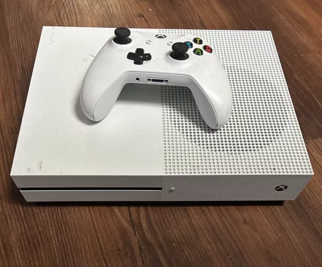 Microsoft Xbox One S 500GB Video Game Console - White (ZQ9-00001) for sale  online