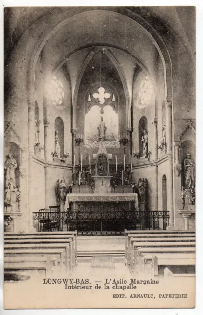LONGWY - Meurthe and Moselle - CPA 54 - the Chapel of the Margaine Asylum