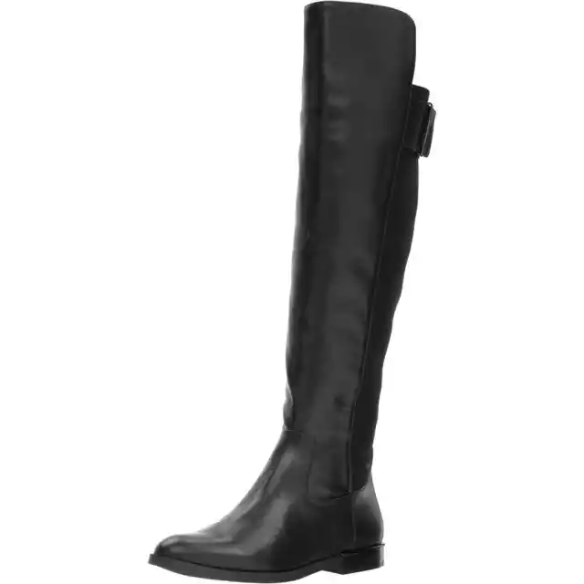 Calvin Klein Women Over The Knee Riding Boots Priya Size US 5M Wide Calf Black