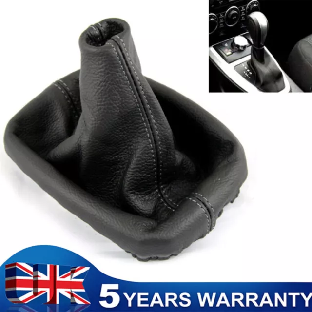 For Land Rover Freelander Mk2 2006-2014 Manual Stitch Gear Stick Gaiter Leather