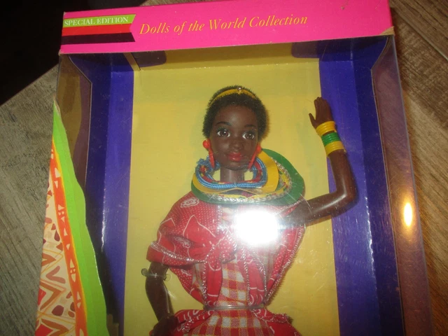 RARE! POUPEE BARBIE GHANIAN Ghana - 1996 Mattel 15303