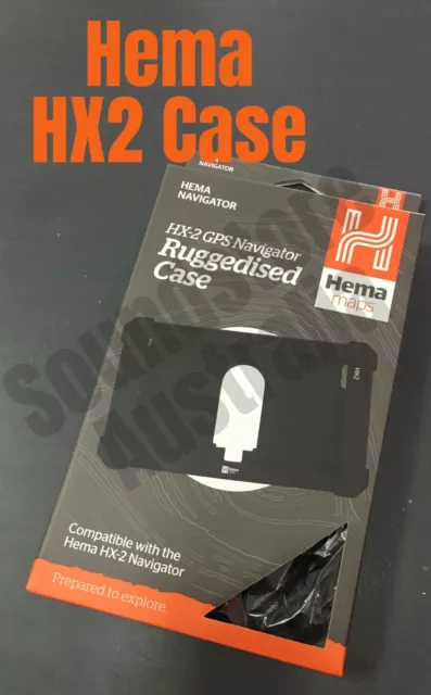 **BRAND NEW** Hema HX-2 GPS Navigator Ruggedised Case - Black