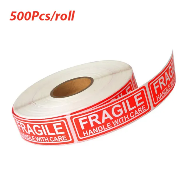 500PCS Fragile Stickers The Goods Please Handle With Care Warning Labels DIY  Re