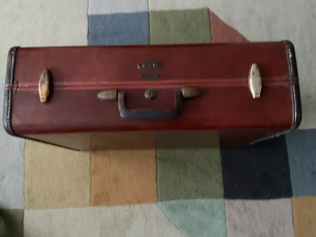 Vintage GCW Samsonite Hard Shell Luggage Case