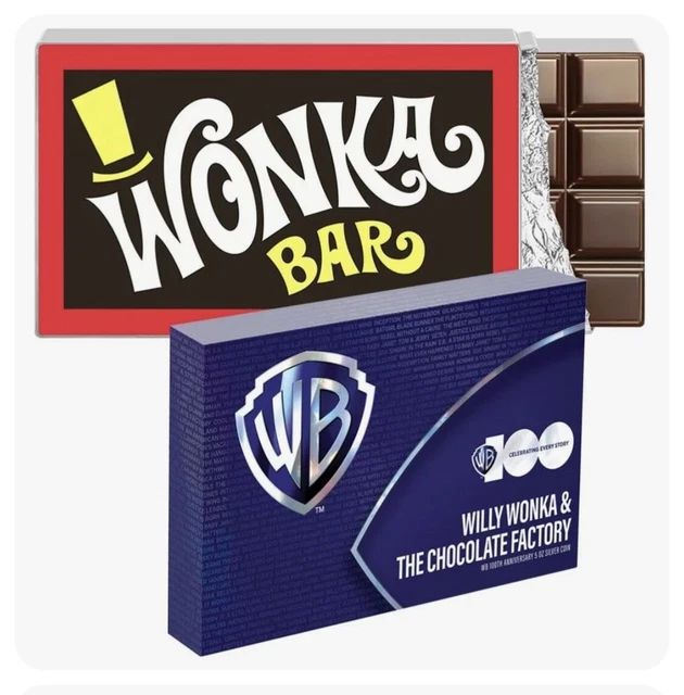 2023 NIUE WILLY WONKA and the CHOCOLATE FACTORY 5 oz Silver Proof