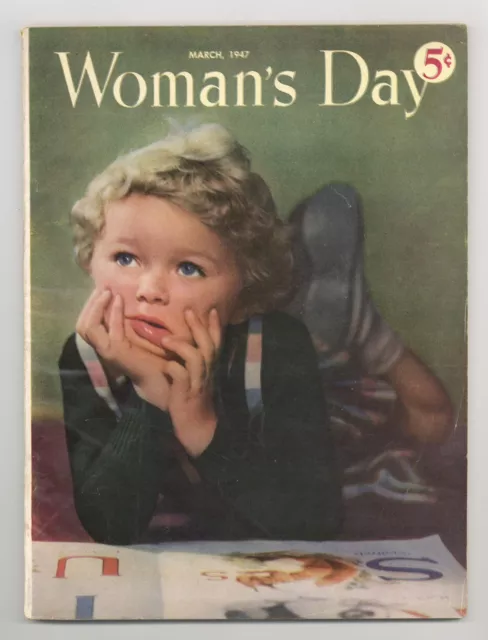 Woman's Day Magazine Vol. 10 #6 VG- 3.5 1947 Low Grade