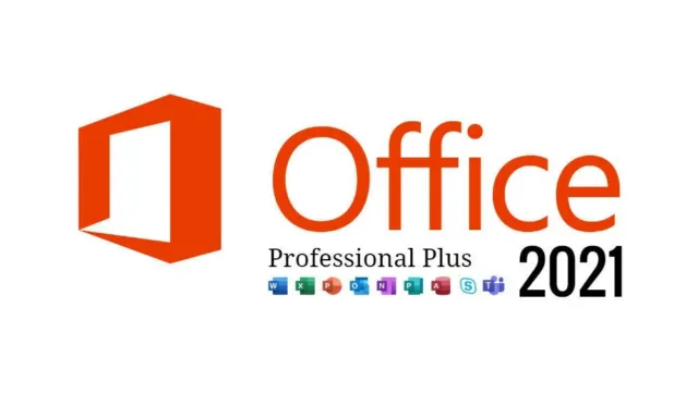 Microsoft Office Professional Pro Plus 2021 retail Activate upto 5 PC