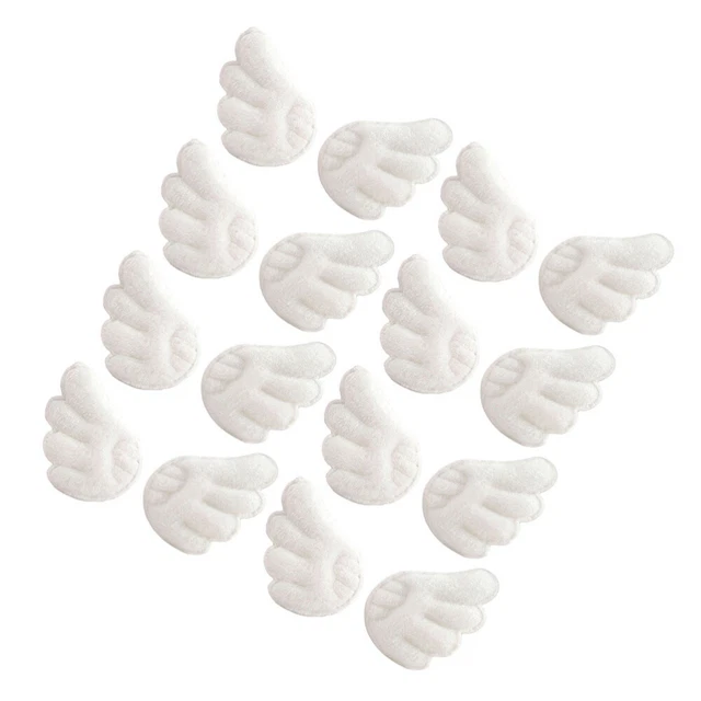 15 Pairs Ailes Paillettes Patchs Décoratifs Bannière Barettes Cheveux Décorer