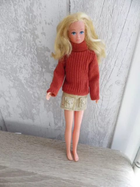 Poupee Mannequin Barbie Mattel Skipper Growing Up De 1975 Rare