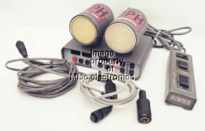 MPH PYTHON II X Band Police Radar 2 Antennas w/ Cables Tuning Forks £ ...