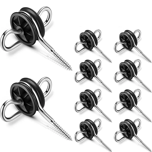 10Pcs Electric Fence Gate Handle Anchor Electric Fence Insulators Fence Wir G2M5
