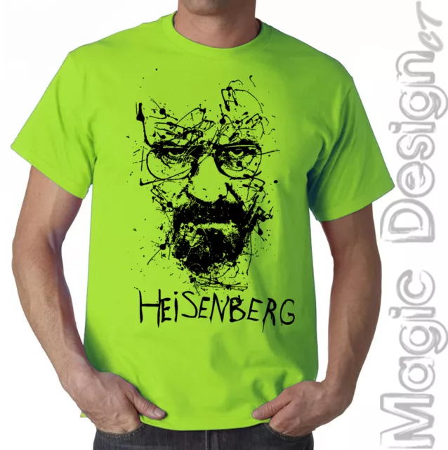 Breaking Bad T-Shirt Heisenberg Walter Maglietta Manica Corta /Lunga Fino 3Xl