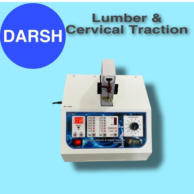 Lumbar & Traction Machine Led Advance Lumber & Cervical Free Shipping