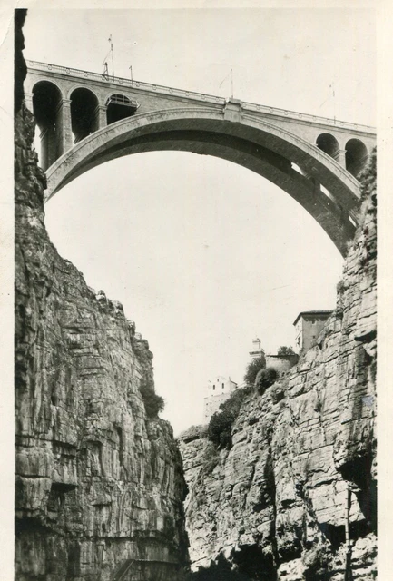 ALGERIE CONSTANTINE GORGES Du Rhummel Grande Arche Du Pont Sidi Rached algerie-constantine-gorges-du-rhummel-grande-arche-du-pont-sidi-rached