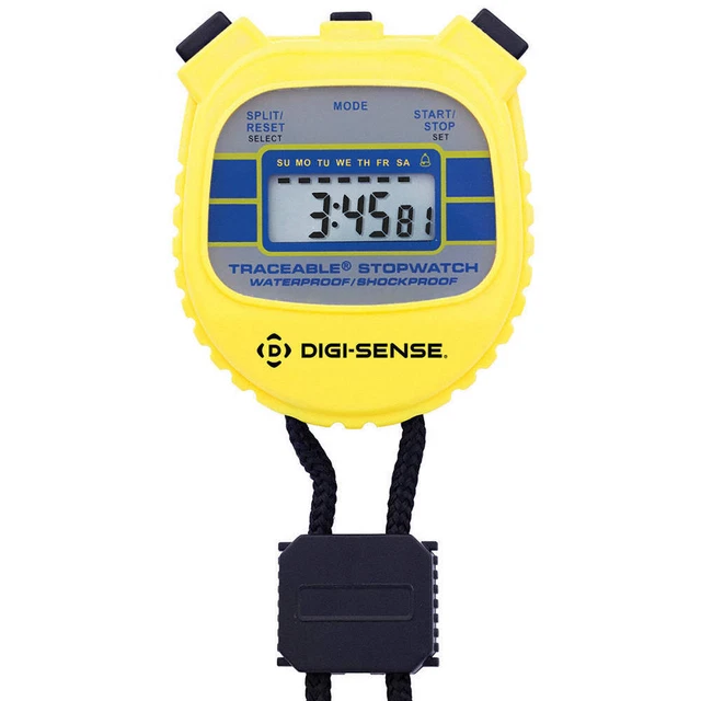 TRACEABLE 1042 Stopwatch,23:59:59 Timing Range