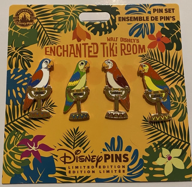 DISNEY DISNEYLAND ENCHANTED Tiki Room 60th Anniversary Birds Jose LE