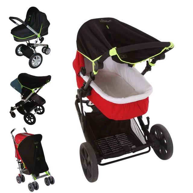 Universal fit baby pram & carrycot sun shade (0-6m) - SnoozeShade Original