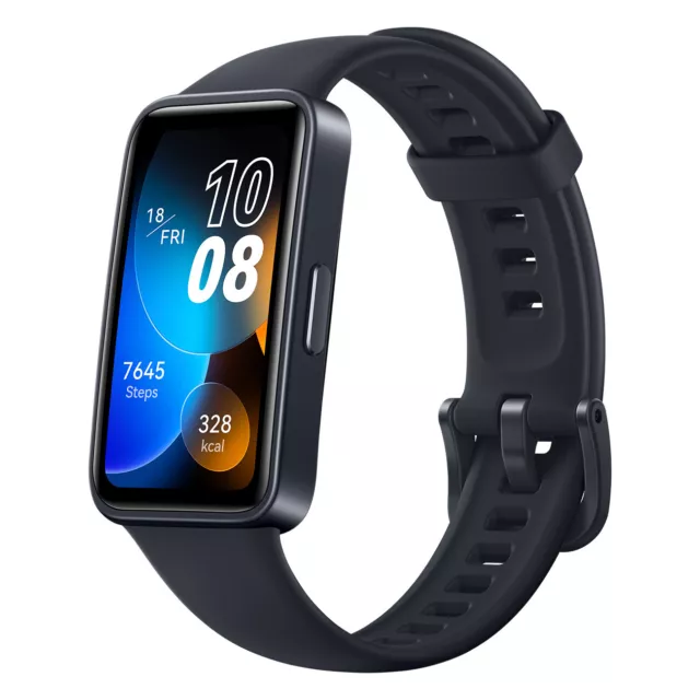 Huawei Band 8 schwarz Smartwatch Fitnesstracker Pulsuhr Herzfrequenzmesser