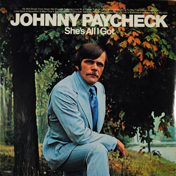 Johnny Paycheck - She's All I Got - Used Vinyl Record - V15851A