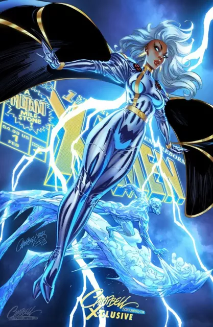 X-Men Legends #1 J Scott Campbell Exclusive Variant Nm Storm Iceman Wolverine