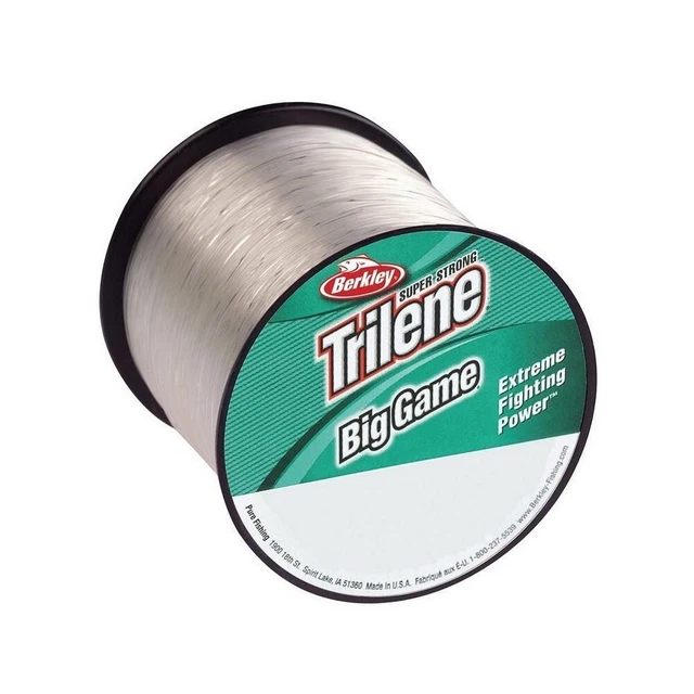 Berkley Trilene Big Game Monofilament Fishing Line 1/4 Lb Spools Clear