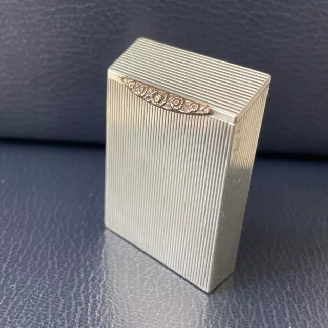 Very Rare Solid Silver Thomas Callow Vesta Case