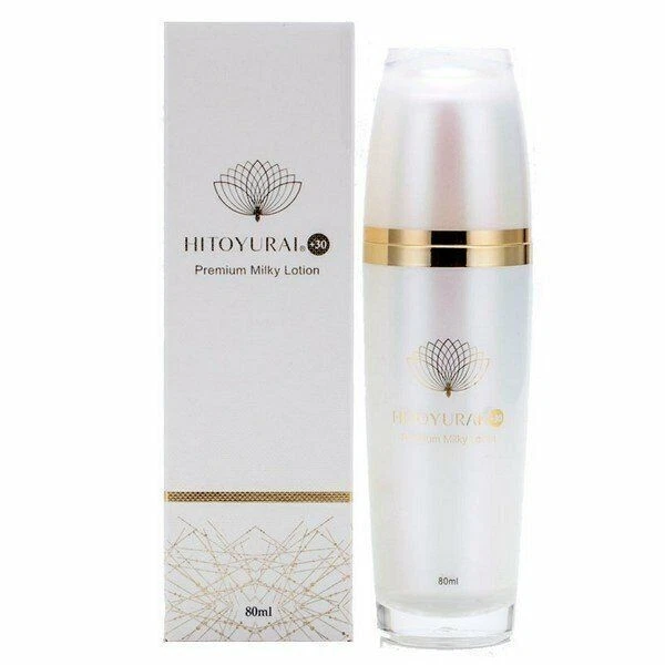 JAPAN HITOYURAI+30 PREMIUM Milky Lotion 80ml #dkt 乳液保濕