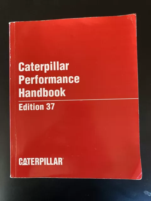 Caterpillar CAT Performance Handbook   Edition 37   Manual