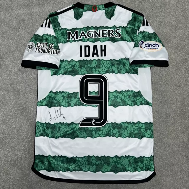 Signed ALISTAIR JOHNSTON and IDAH Celtic 23/24 Shirts RESERVED