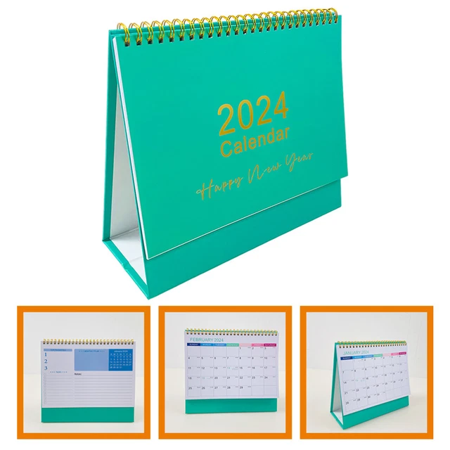 2024 FLIP CALENDAR Daily Planners 2024 2024 Desk Calendar Paper