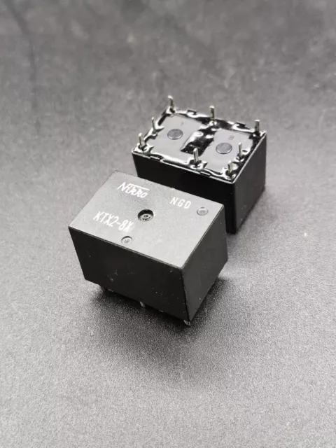 KTX2-8X or TX2-8 or TX2-8T Automotive Relay 12VDC 30A 8 Pins x 1pc