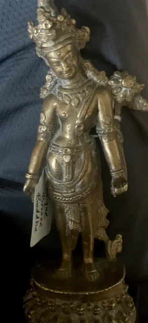 Burma the godess statue. Bronze!